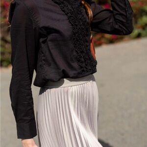 NWOT Mersea Ruffle shirt